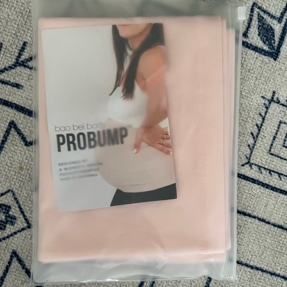 Bao Bei “ProBump Pregnancy Belly Support Band” blush Size Large